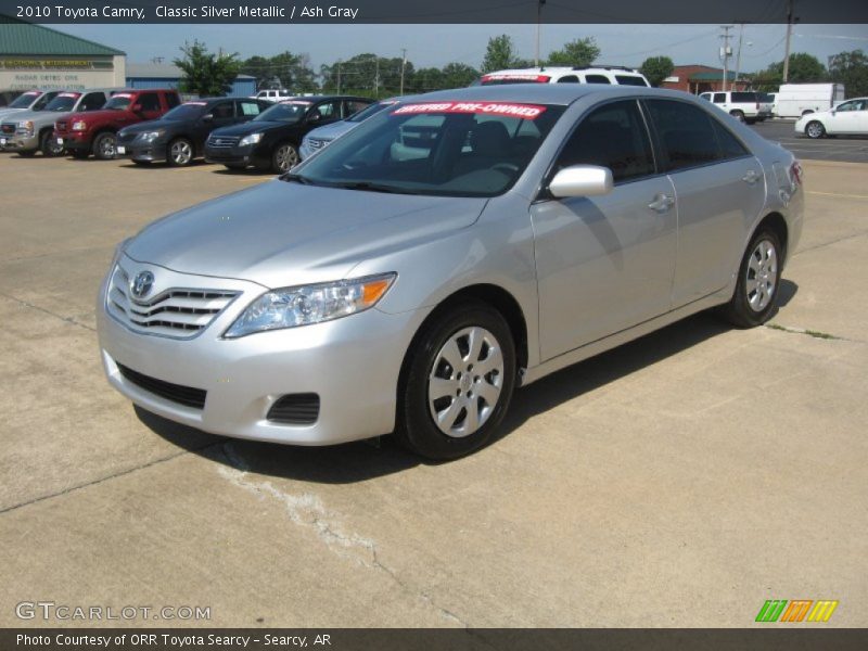 Classic Silver Metallic / Ash Gray 2010 Toyota Camry