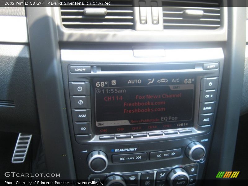 Maverick Silver Metallic / Onyx/Red 2009 Pontiac G8 GXP