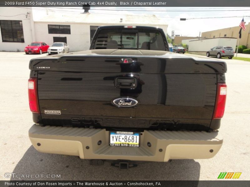 Black / Chaparral Leather 2009 Ford F450 Super Duty King Ranch Crew Cab 4x4 Dually