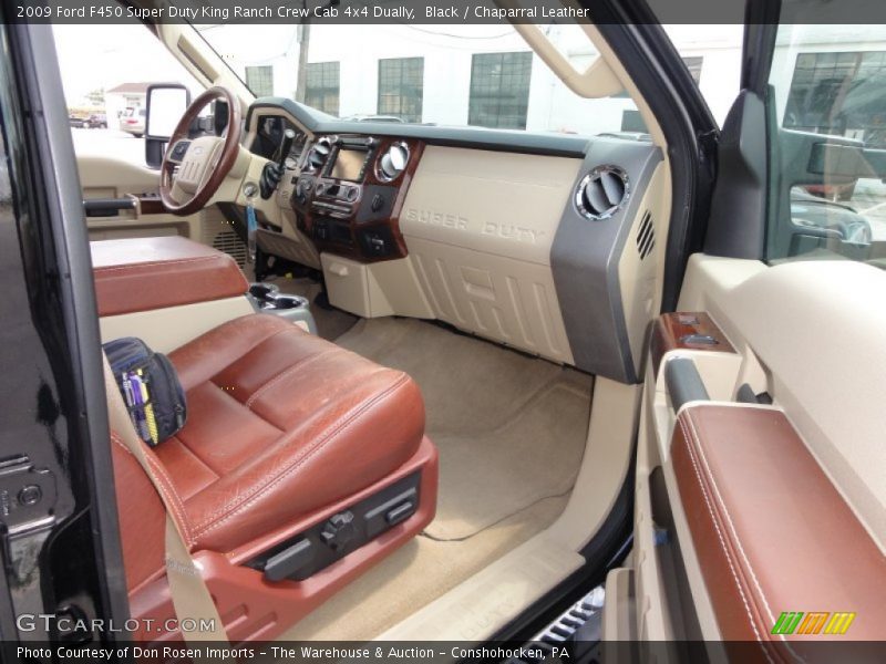  2009 F450 Super Duty King Ranch Crew Cab 4x4 Dually Chaparral Leather Interior