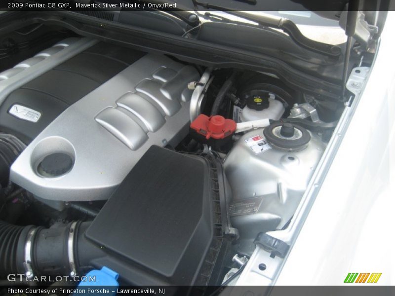 Maverick Silver Metallic / Onyx/Red 2009 Pontiac G8 GXP