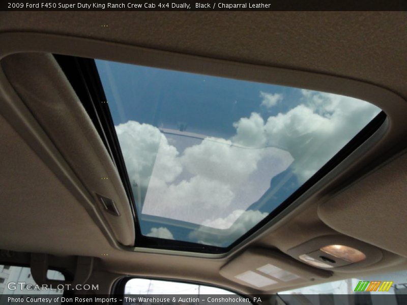 Black / Chaparral Leather 2009 Ford F450 Super Duty King Ranch Crew Cab 4x4 Dually