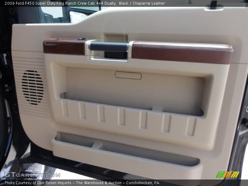 Black / Chaparral Leather 2009 Ford F450 Super Duty King Ranch Crew Cab 4x4 Dually