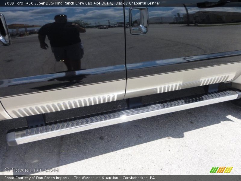 Black / Chaparral Leather 2009 Ford F450 Super Duty King Ranch Crew Cab 4x4 Dually