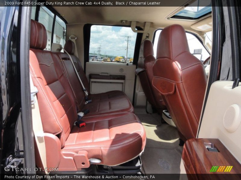  2009 F450 Super Duty King Ranch Crew Cab 4x4 Dually Chaparral Leather Interior