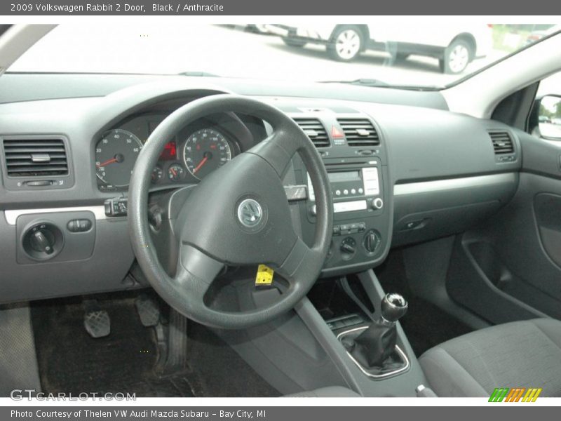 Black / Anthracite 2009 Volkswagen Rabbit 2 Door
