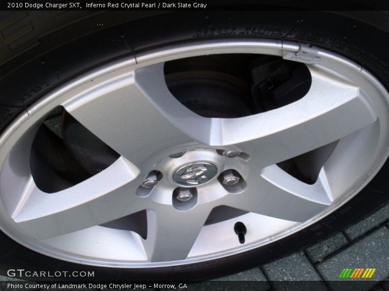 Inferno Red Crystal Pearl / Dark Slate Gray 2010 Dodge Charger SXT