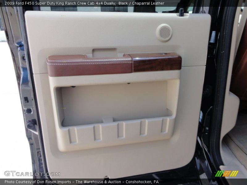 Black / Chaparral Leather 2009 Ford F450 Super Duty King Ranch Crew Cab 4x4 Dually