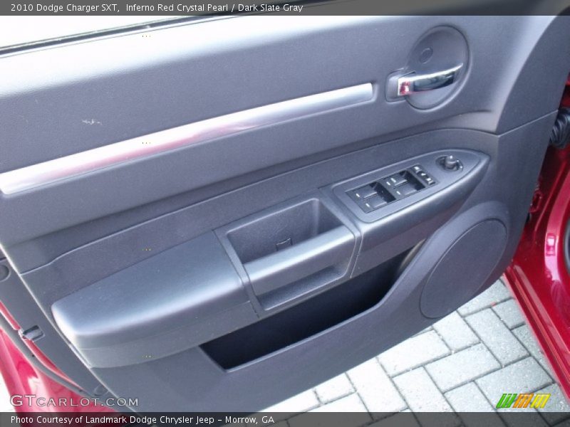 Inferno Red Crystal Pearl / Dark Slate Gray 2010 Dodge Charger SXT