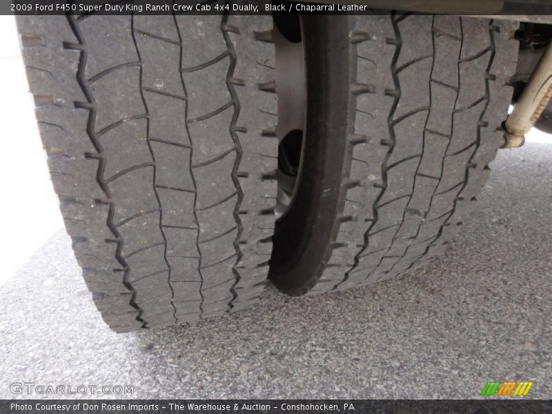 Black / Chaparral Leather 2009 Ford F450 Super Duty King Ranch Crew Cab 4x4 Dually