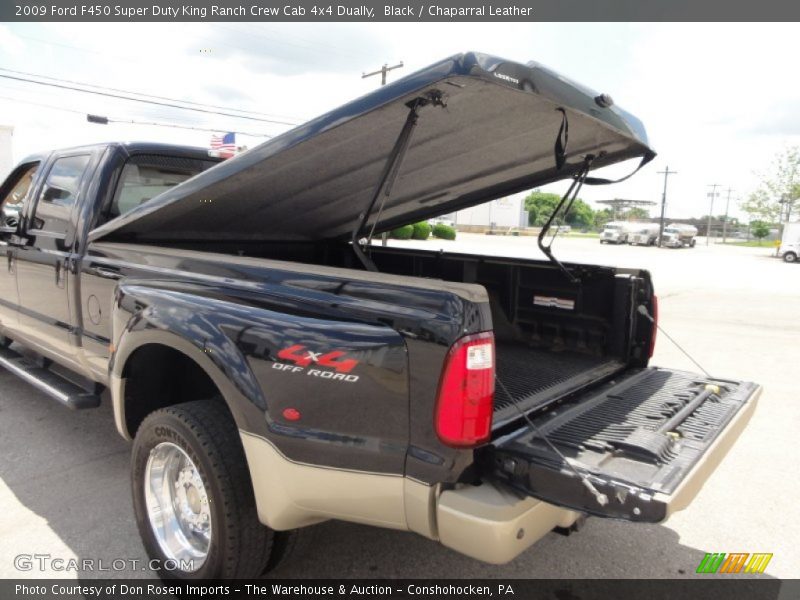 Black / Chaparral Leather 2009 Ford F450 Super Duty King Ranch Crew Cab 4x4 Dually