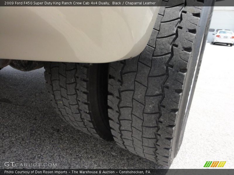 Black / Chaparral Leather 2009 Ford F450 Super Duty King Ranch Crew Cab 4x4 Dually