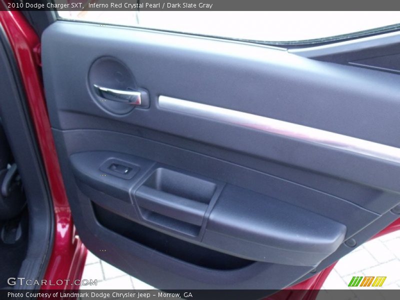 Inferno Red Crystal Pearl / Dark Slate Gray 2010 Dodge Charger SXT