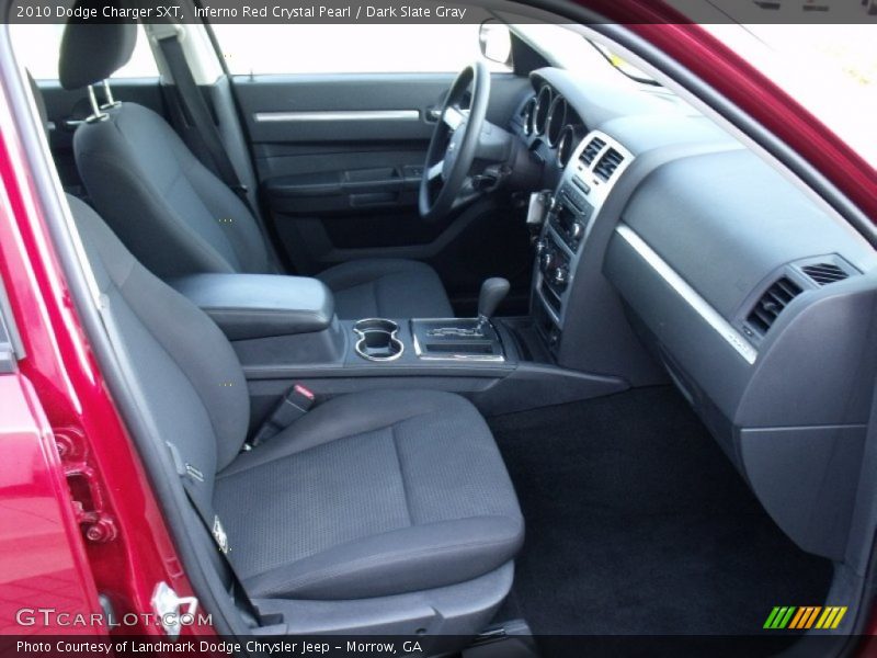 Inferno Red Crystal Pearl / Dark Slate Gray 2010 Dodge Charger SXT
