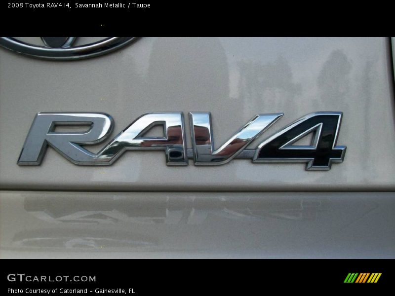 Savannah Metallic / Taupe 2008 Toyota RAV4 I4