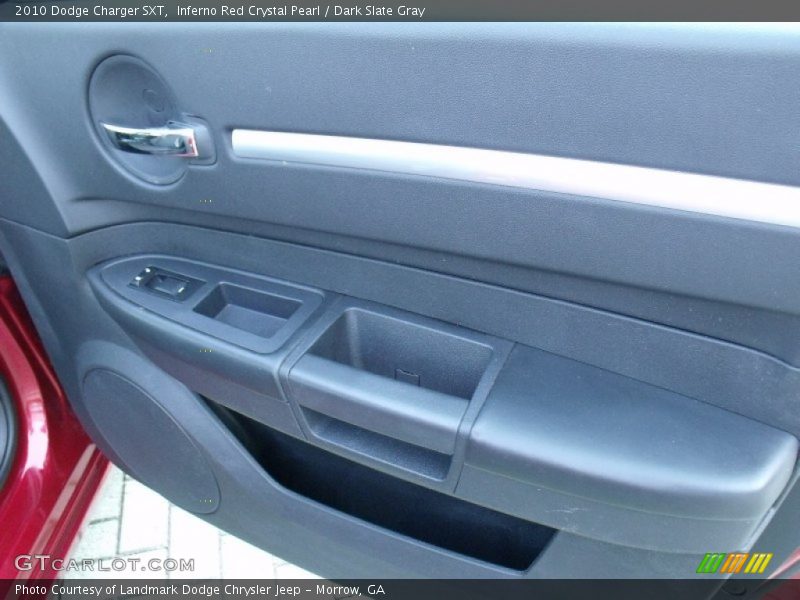 Inferno Red Crystal Pearl / Dark Slate Gray 2010 Dodge Charger SXT