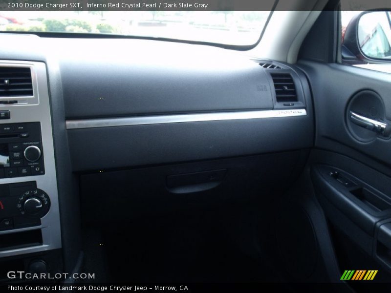Inferno Red Crystal Pearl / Dark Slate Gray 2010 Dodge Charger SXT