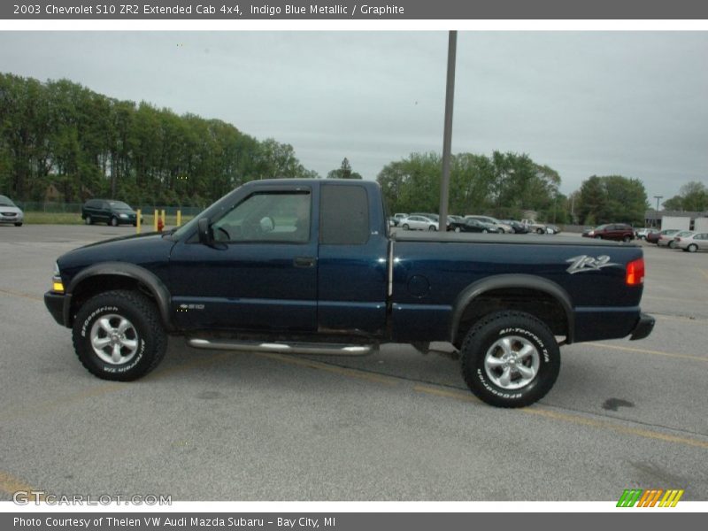  2003 S10 ZR2 Extended Cab 4x4 Indigo Blue Metallic
