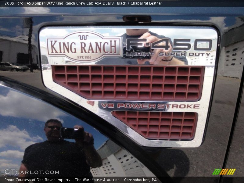 Black / Chaparral Leather 2009 Ford F450 Super Duty King Ranch Crew Cab 4x4 Dually