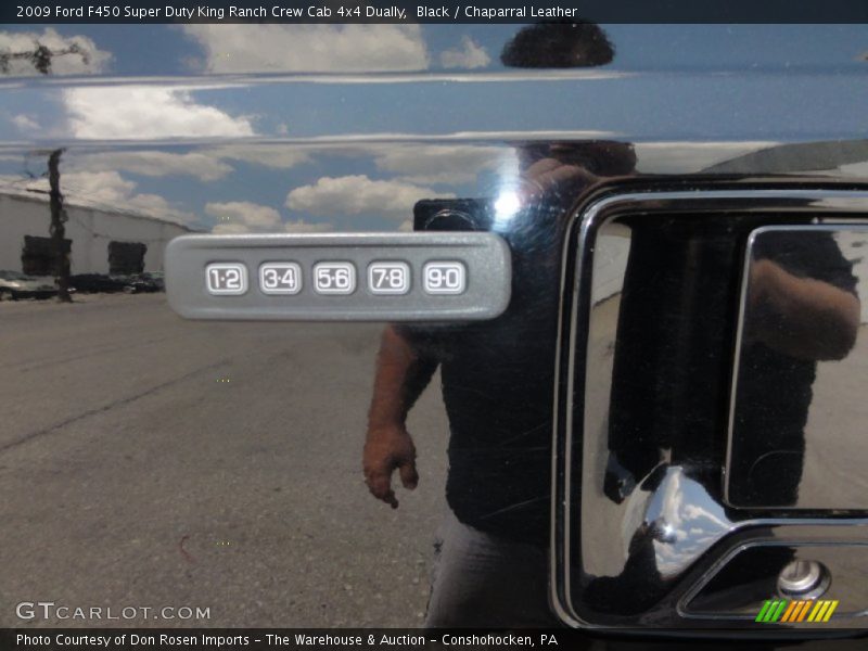 Black / Chaparral Leather 2009 Ford F450 Super Duty King Ranch Crew Cab 4x4 Dually