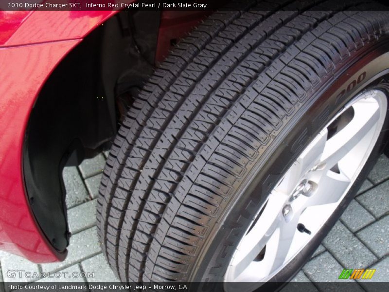 Inferno Red Crystal Pearl / Dark Slate Gray 2010 Dodge Charger SXT