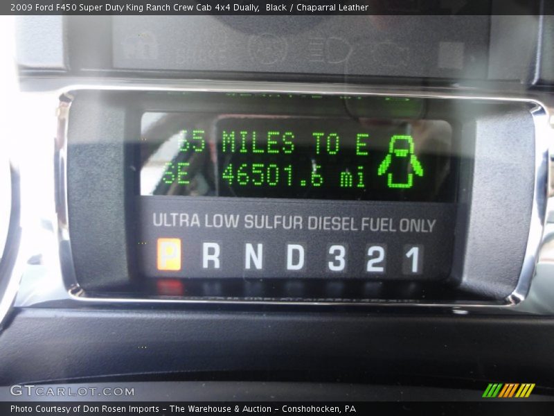 Black / Chaparral Leather 2009 Ford F450 Super Duty King Ranch Crew Cab 4x4 Dually