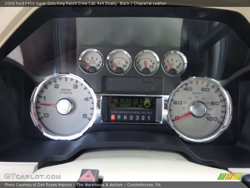  2009 F450 Super Duty King Ranch Crew Cab 4x4 Dually King Ranch Crew Cab 4x4 Dually Gauges