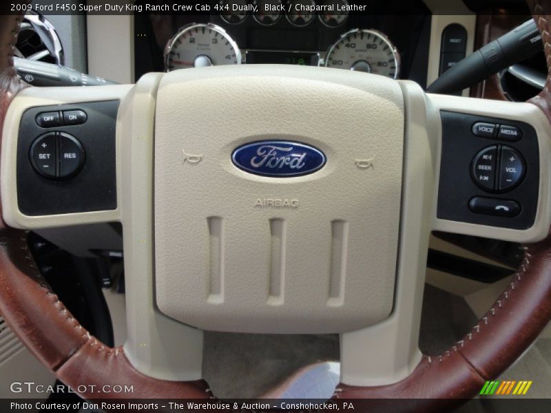  2009 F450 Super Duty King Ranch Crew Cab 4x4 Dually Steering Wheel