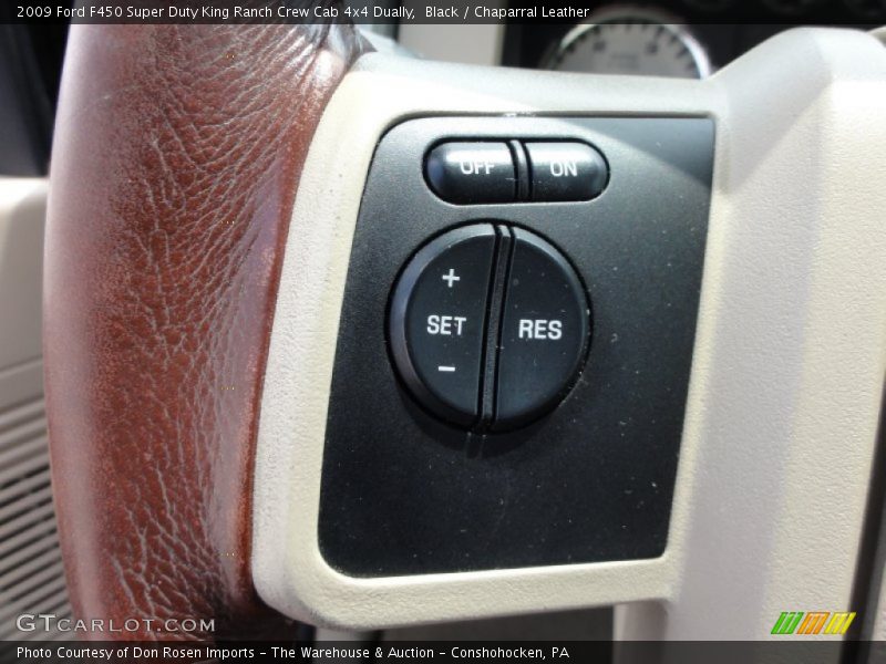 Controls of 2009 F450 Super Duty King Ranch Crew Cab 4x4 Dually