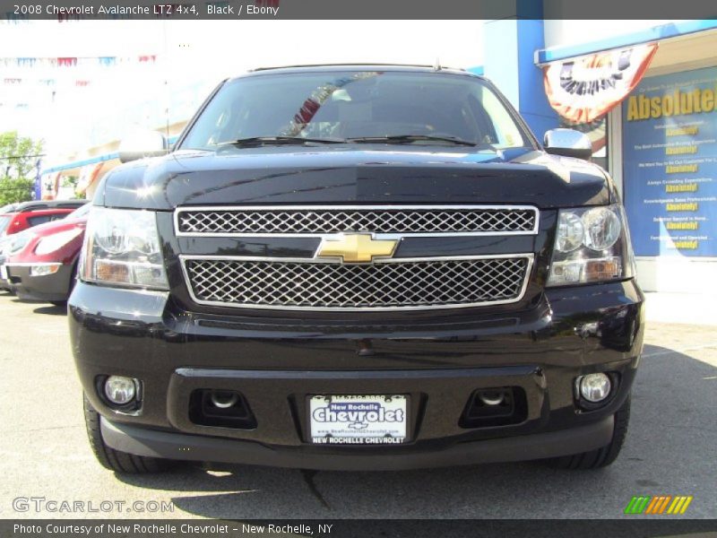 Black / Ebony 2008 Chevrolet Avalanche LTZ 4x4
