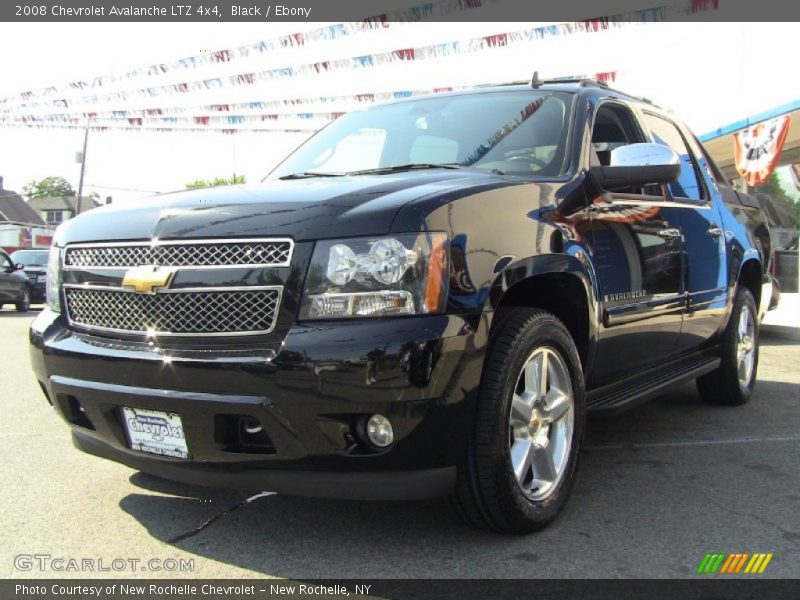 Black / Ebony 2008 Chevrolet Avalanche LTZ 4x4
