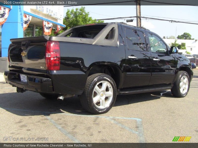 Black / Ebony 2008 Chevrolet Avalanche LTZ 4x4