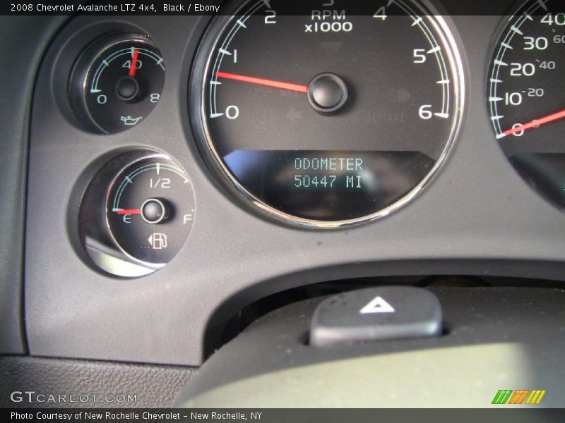 Black / Ebony 2008 Chevrolet Avalanche LTZ 4x4