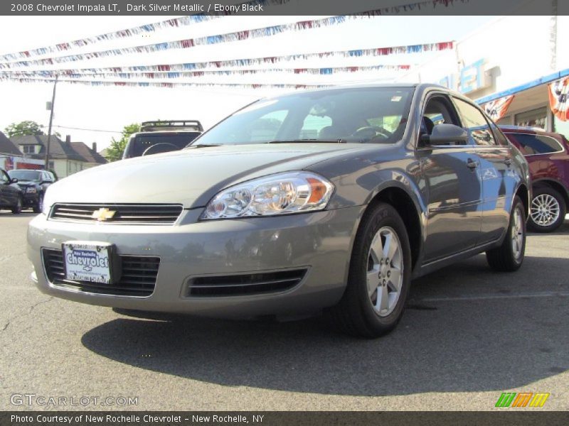 Dark Silver Metallic / Ebony Black 2008 Chevrolet Impala LT
