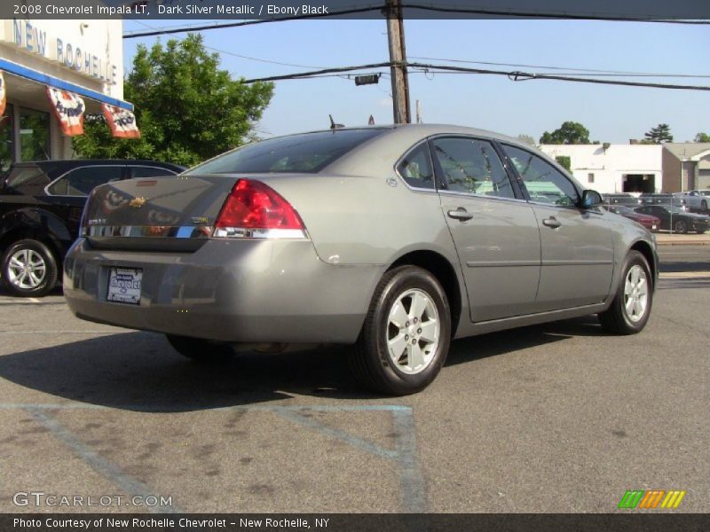 Dark Silver Metallic / Ebony Black 2008 Chevrolet Impala LT