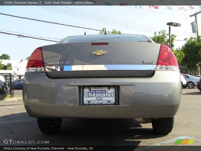 Dark Silver Metallic / Ebony Black 2008 Chevrolet Impala LT