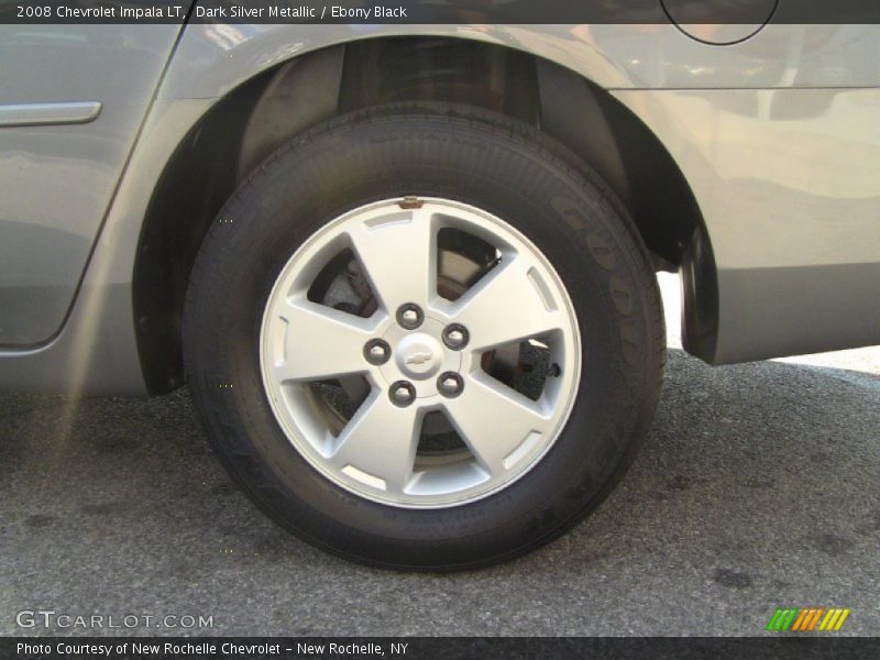 Dark Silver Metallic / Ebony Black 2008 Chevrolet Impala LT