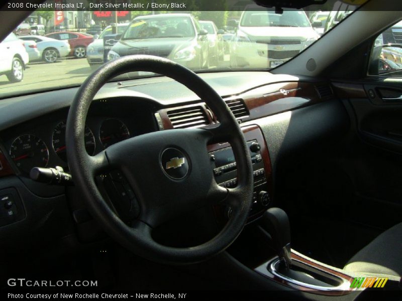 Dark Silver Metallic / Ebony Black 2008 Chevrolet Impala LT