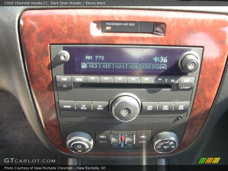 Dark Silver Metallic / Ebony Black 2008 Chevrolet Impala LT