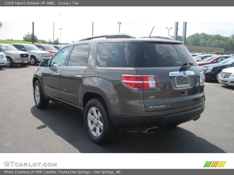 Cocoa / Tan 2008 Saturn Outlook XR AWD