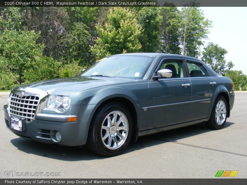Magnesium Pearlcoat / Dark Slate Gray/Light Graystone 2006 Chrysler 300 C HEMI