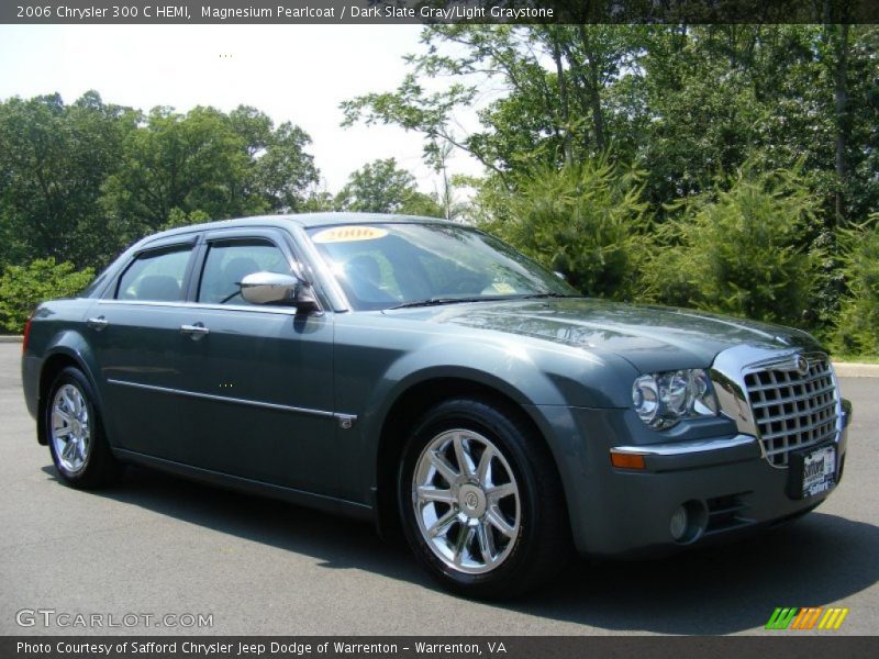 Magnesium Pearlcoat / Dark Slate Gray/Light Graystone 2006 Chrysler 300 C HEMI