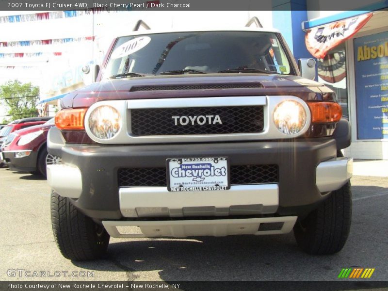 Black Cherry Pearl / Dark Charcoal 2007 Toyota FJ Cruiser 4WD