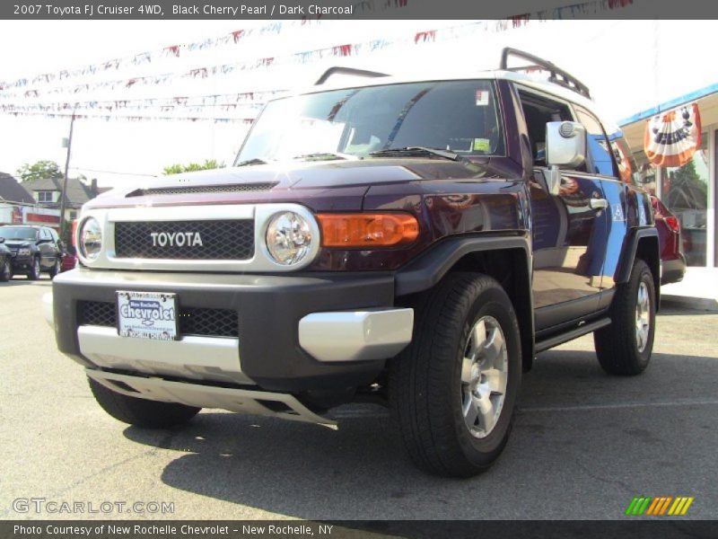 Black Cherry Pearl / Dark Charcoal 2007 Toyota FJ Cruiser 4WD