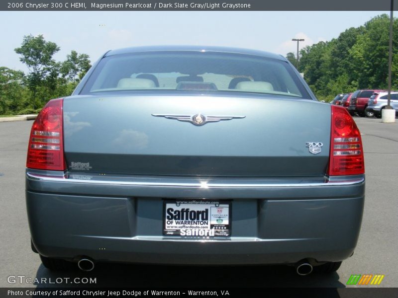 Magnesium Pearlcoat / Dark Slate Gray/Light Graystone 2006 Chrysler 300 C HEMI
