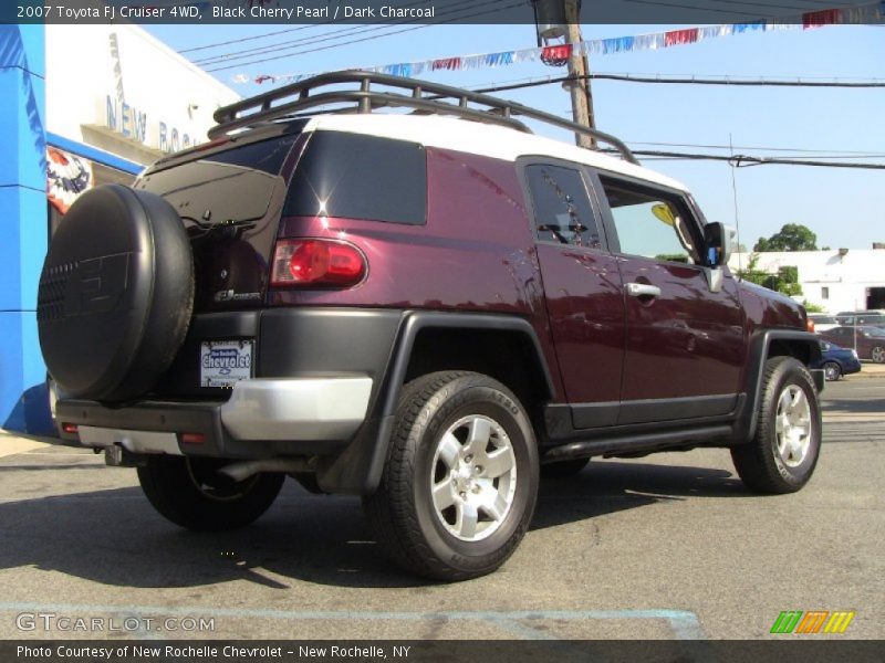 Black Cherry Pearl / Dark Charcoal 2007 Toyota FJ Cruiser 4WD