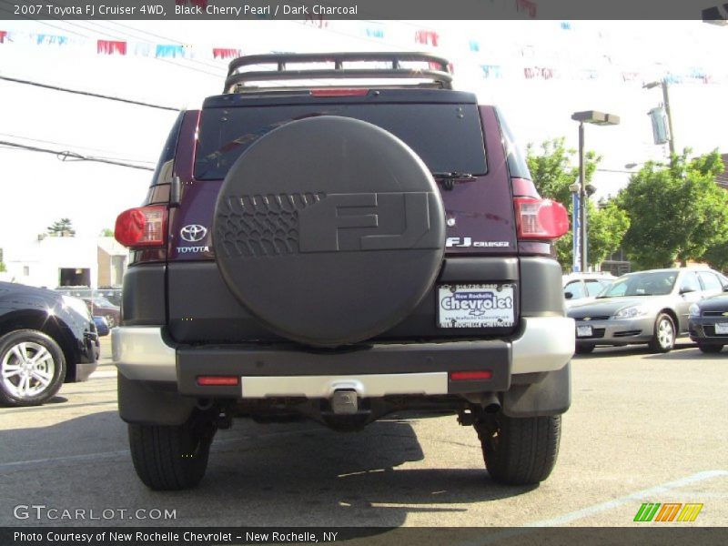 Black Cherry Pearl / Dark Charcoal 2007 Toyota FJ Cruiser 4WD