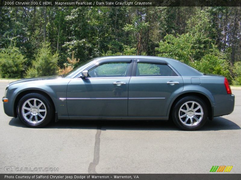 Magnesium Pearlcoat / Dark Slate Gray/Light Graystone 2006 Chrysler 300 C HEMI