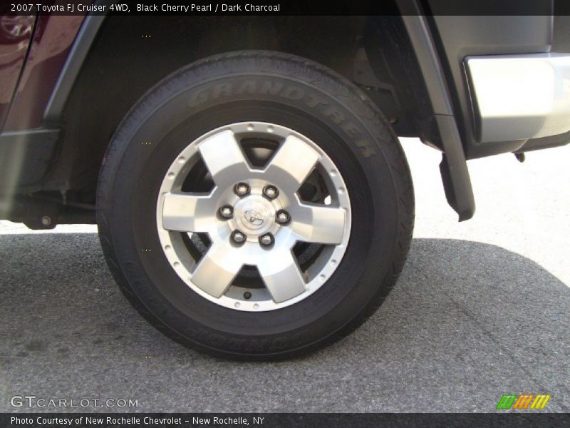 Black Cherry Pearl / Dark Charcoal 2007 Toyota FJ Cruiser 4WD