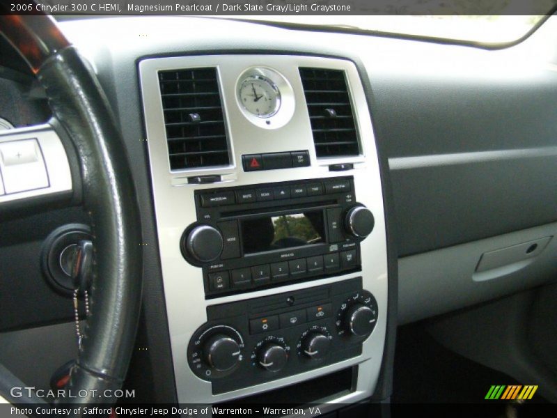Magnesium Pearlcoat / Dark Slate Gray/Light Graystone 2006 Chrysler 300 C HEMI